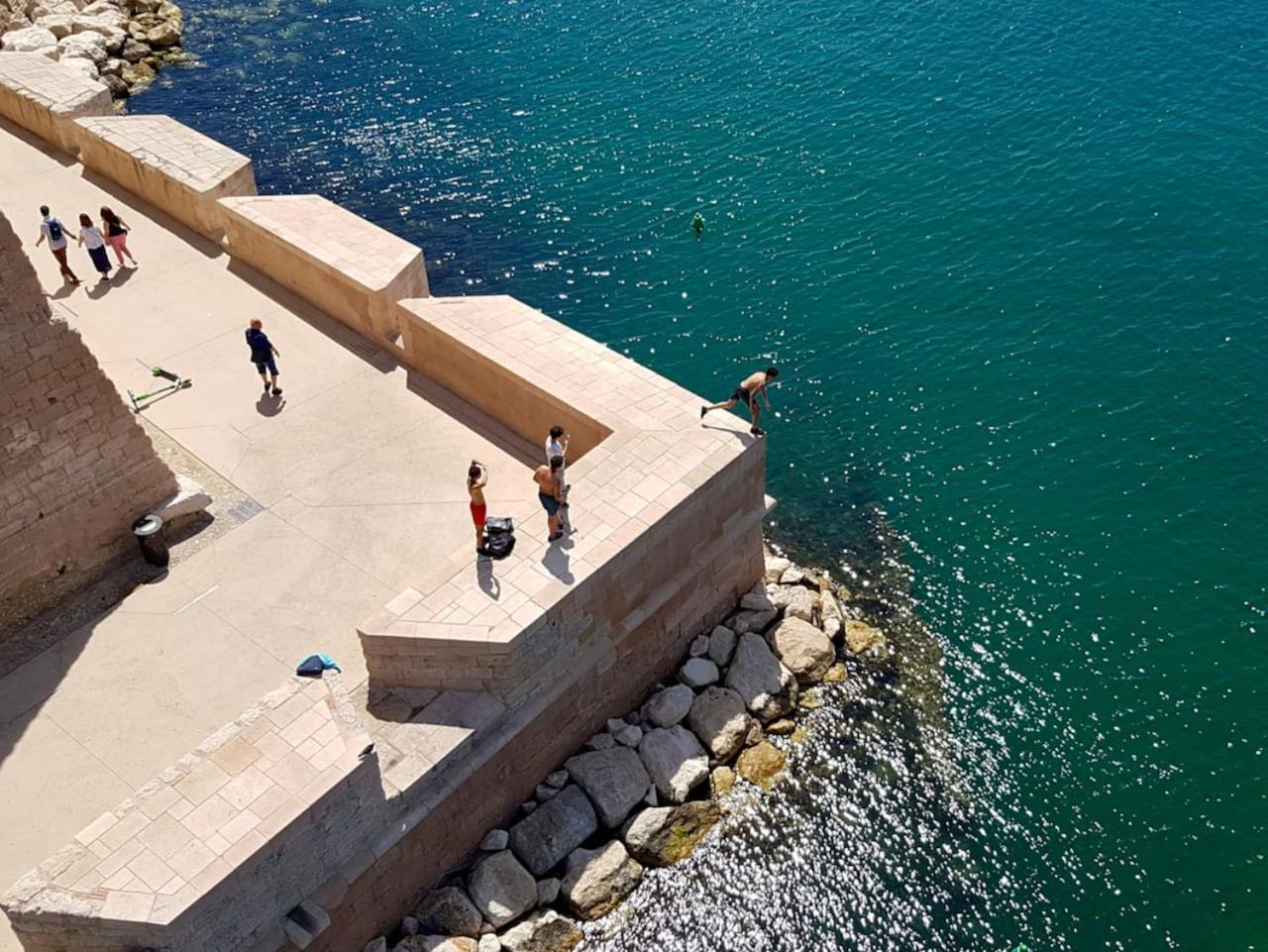 Jardin Secret Studio Terrasse Panier Vieux-Port Marseille Ngoại thất bức ảnh