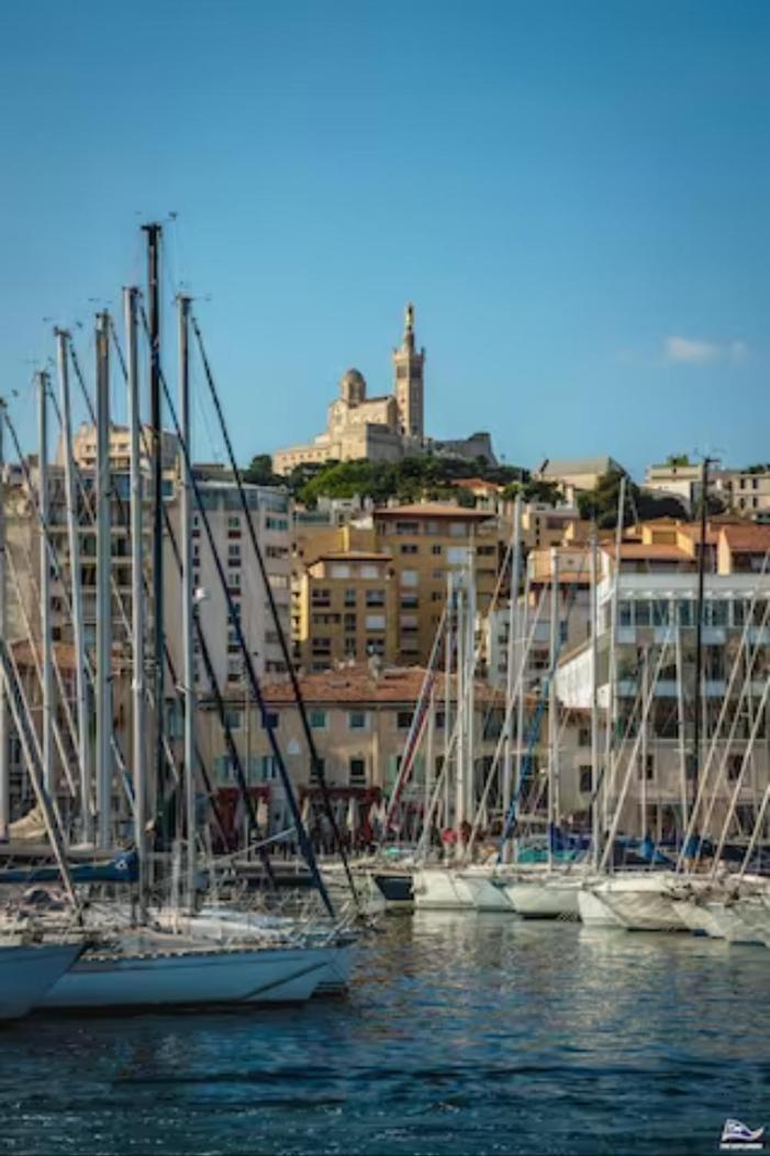 Jardin Secret Studio Terrasse Panier Vieux-Port Marseille Ngoại thất bức ảnh